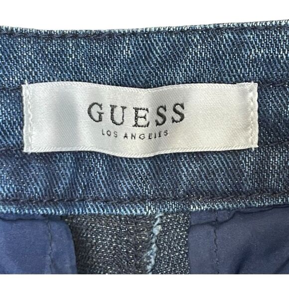 GUESS Women's Serena Peg Leg Track Pant Sz XS Drawstring Striped Casual Elastic - Picture 5 of 7